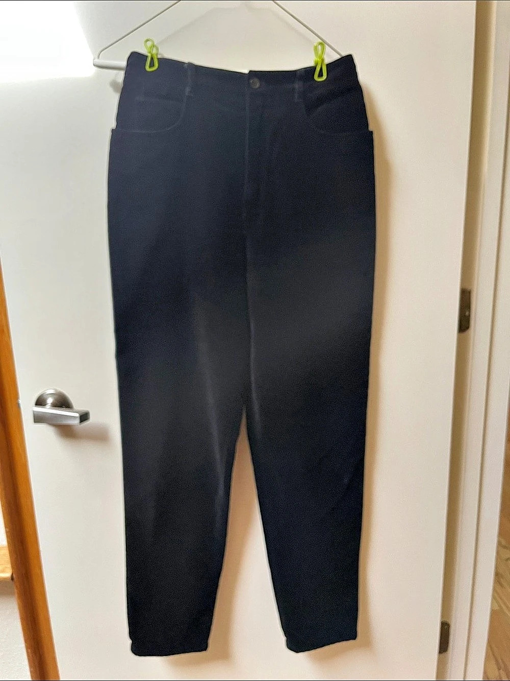 Talbots Straight Leg Pants in Black Size 10